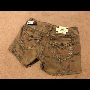 **NEW** Camo Miss Me shorts